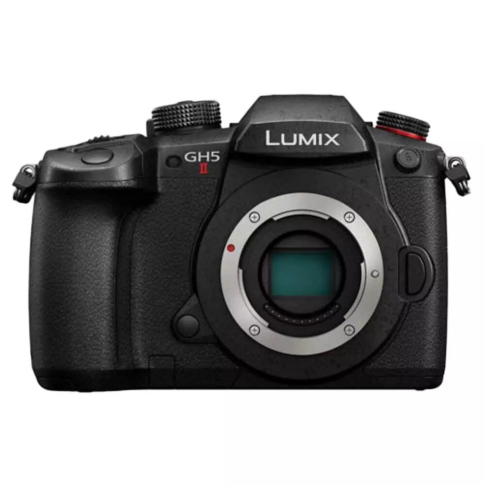 Panasonic LUMIX DC-GH5M2E Systemkamera (20MP, 4K, doppelte Stabilisierung, Kälte-/ Staub- & Spritzwasserschutz)
