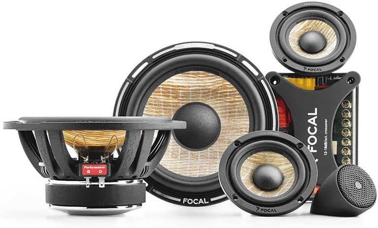 Focal PS165F3 Flax Cone 3-way component Speaker kit