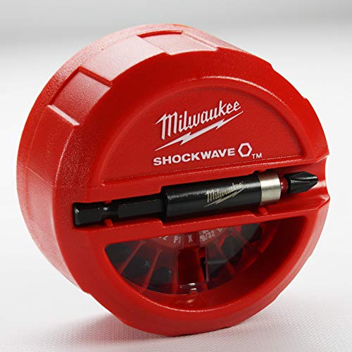 Milwaukee Electric - 22-PC SHOCKWAVE DRILL BIT SET HOCKEY PUCK