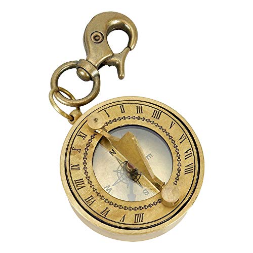 12006 Alpha Outpost Pocket Compass Compass Pocket Sundial