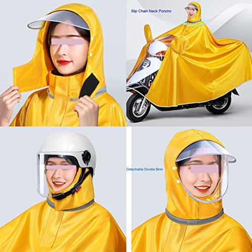 Poncho impermeable para ciclismo con capucha miniatura 4