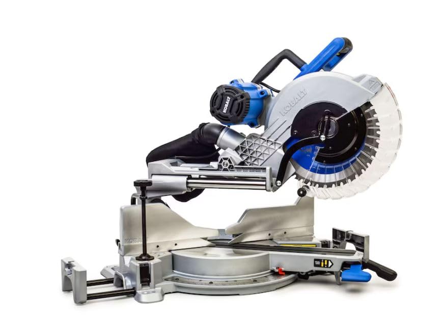 k.balt compact 12-in 15-amp dual bevel sliding compound corded miter saw