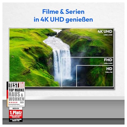 MEDION 55 Zoll 4K Smart TV