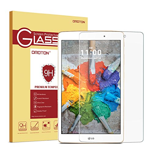 LG G Pad X 8.0 Glass Screen Protector - Tempered Glass Protector for LG G Pad X 8.0 / LG G Pad III 8.0 with [9H Hardness] [Crystal Clearity] [Scratch-Resistant] [Bubble Free]