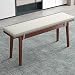 jHuanic Cojín rectangular para muebles de jardín, para interiores y exteriores, 2...