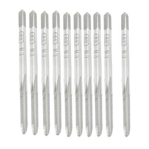 Aexit 2.8mm Cutting Dies Dia HSS Machine Screw Thread Metric Round Threading Dies Tap 10pcs