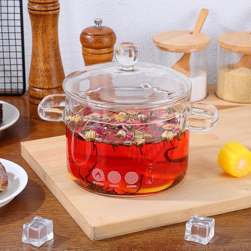 Casseroles en verre borosilicaté de qualité supérieure 1350ml - 7