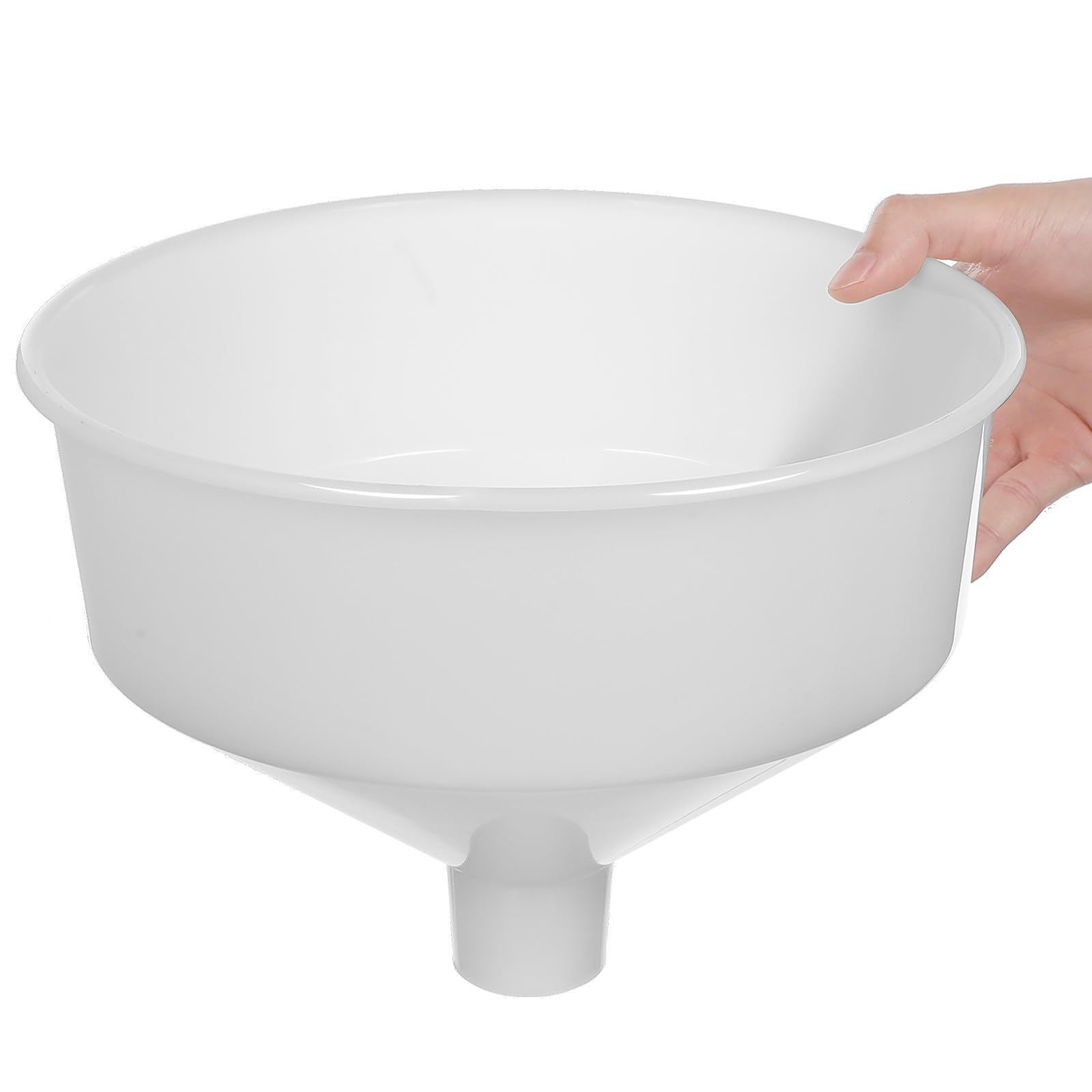Genérico Embudo Gasolina de Plástico Grande para Cocina Diseño Engrosado Adecuado para Llenado de Botellas y Cerveza de Manera Fácil y Rápida