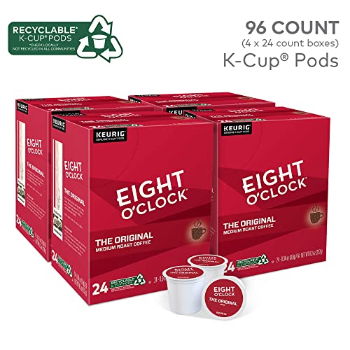 Eight O'clock Coffee The Original, Single-Serve Keurig K-Cup Pods, Medium Roast Coffee Pods, 24 Count (Pack Of 4) #TOP1
