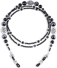 BILIONE Stones Eyeglass Chains, Eye Glasses Strap Around Neck for Women and Men, Sunglasses Holder Hanger Lanyards