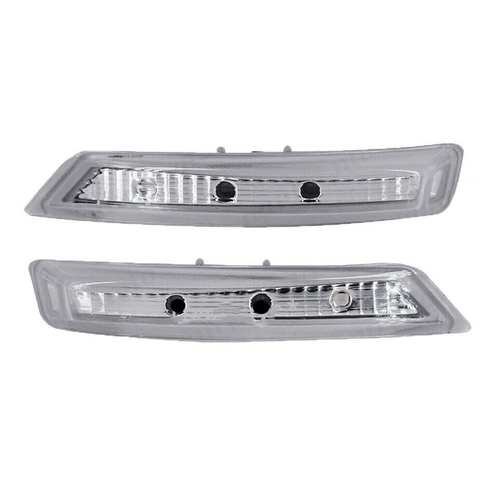 Riloer Wymiana lewego lusterka bocznego wirującego lampy sygnałowe lewa + prawa, pasuje do C-Hry-SLER T-OWN & C-ONTRY 2008-2016, 68052078AA, 924-296, 924-297