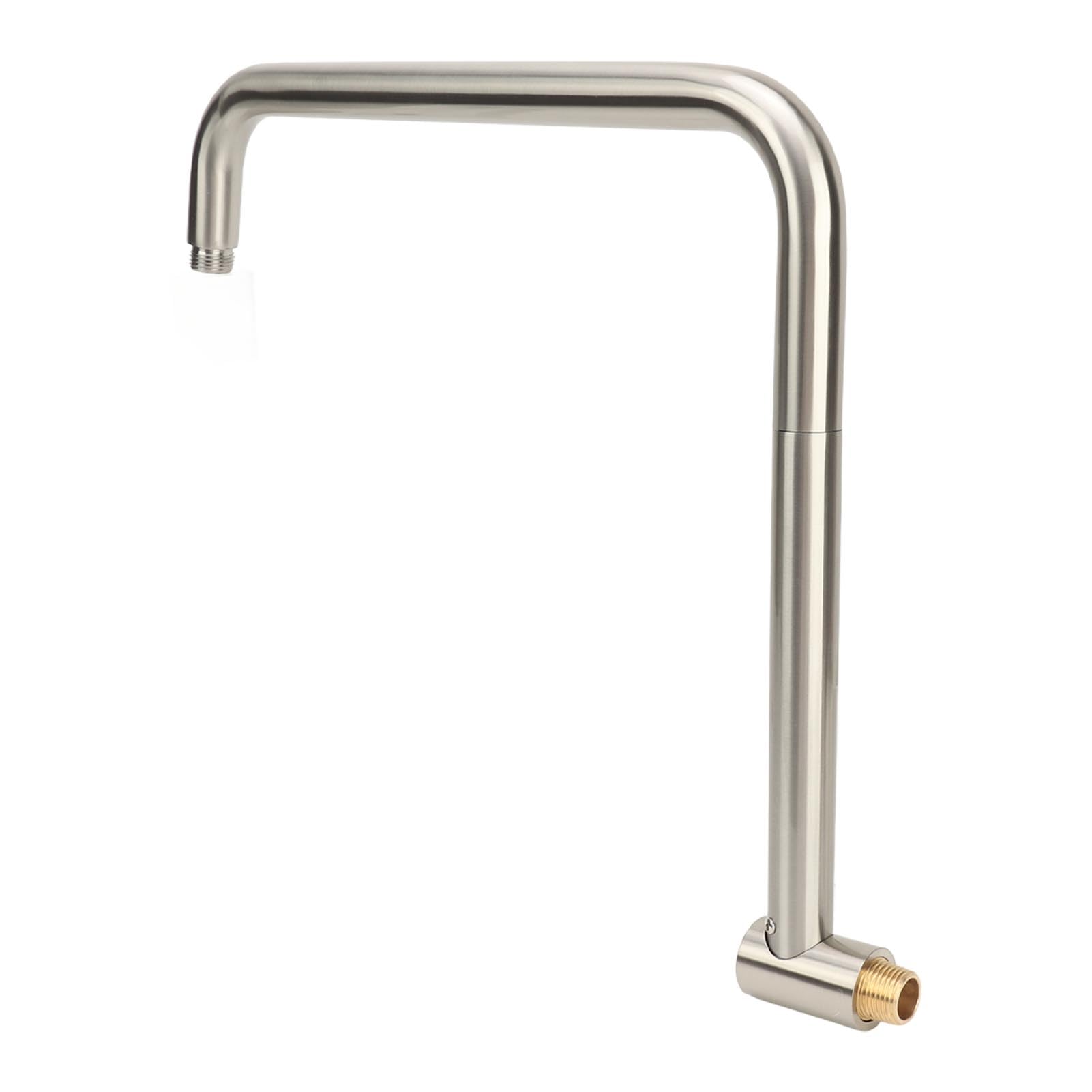 Prolunga Per Soffione Doccia A S - Acciaio Inossidabile, Girevole 360°, Montaggio A Parete - Foto 14