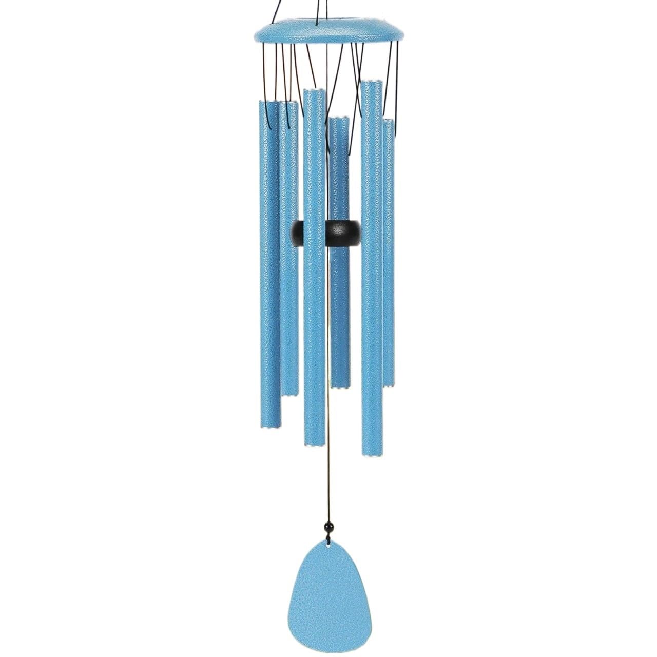 Outdoor Decoration Of Farmhouses Terraces Gardens Front Porch And Balconies 26 Inch Wind Chimes Create An Atmosphere For Decoration(Blue)