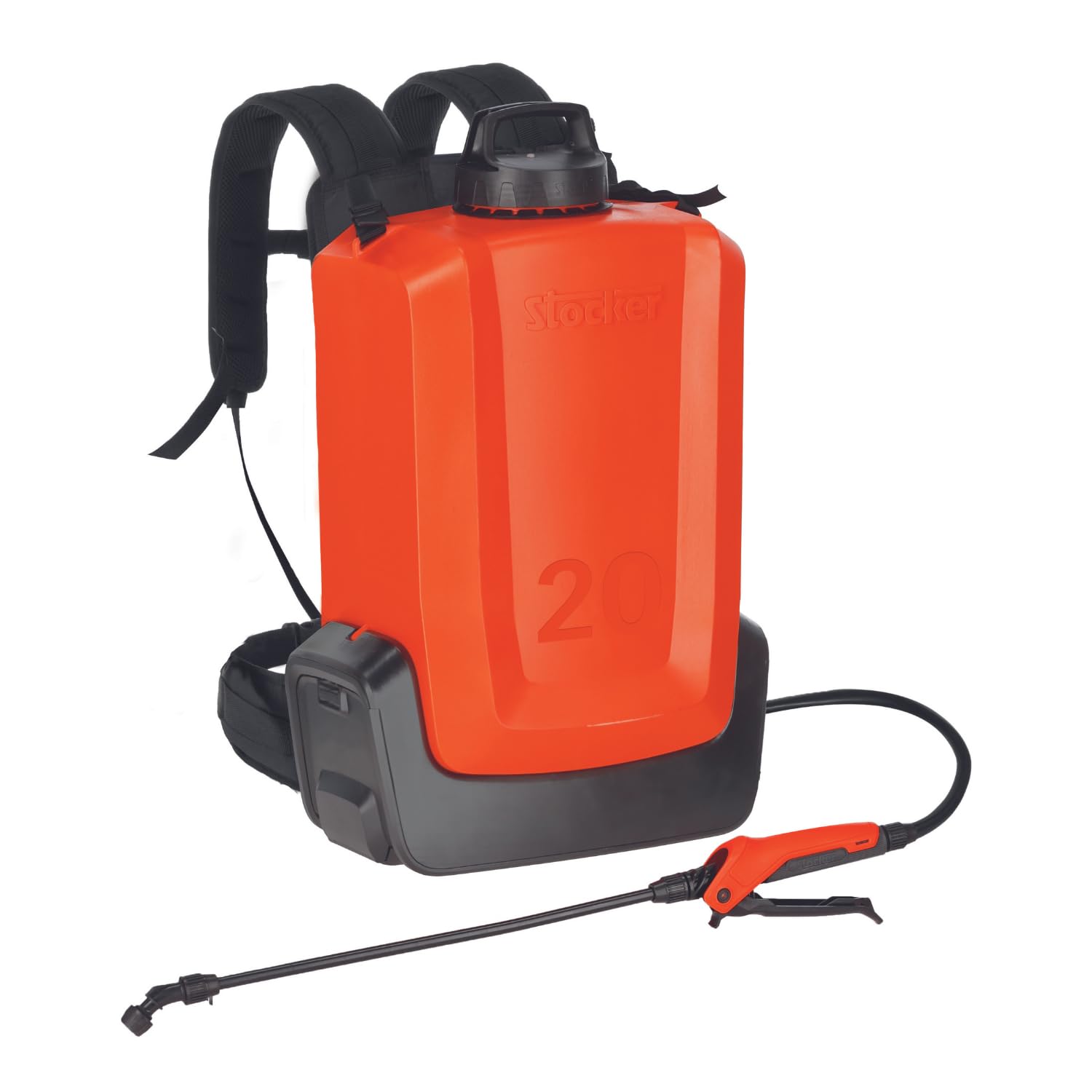 Stocker Ergomist 20 - Akku-Rückenspritze - 20 L Tank - 21 V – SOLO – OHNE AKKU UND LADEGERÄT