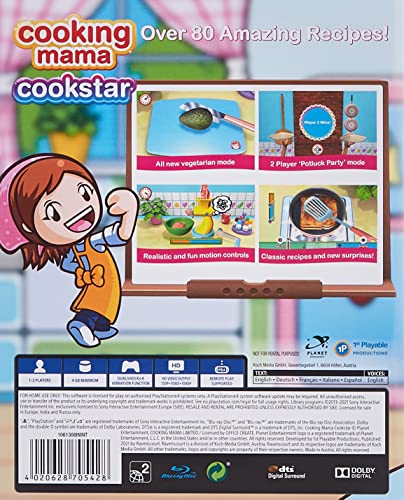 Cooking Mama: Cookstar (Ps4) (Ps4) #TOP2