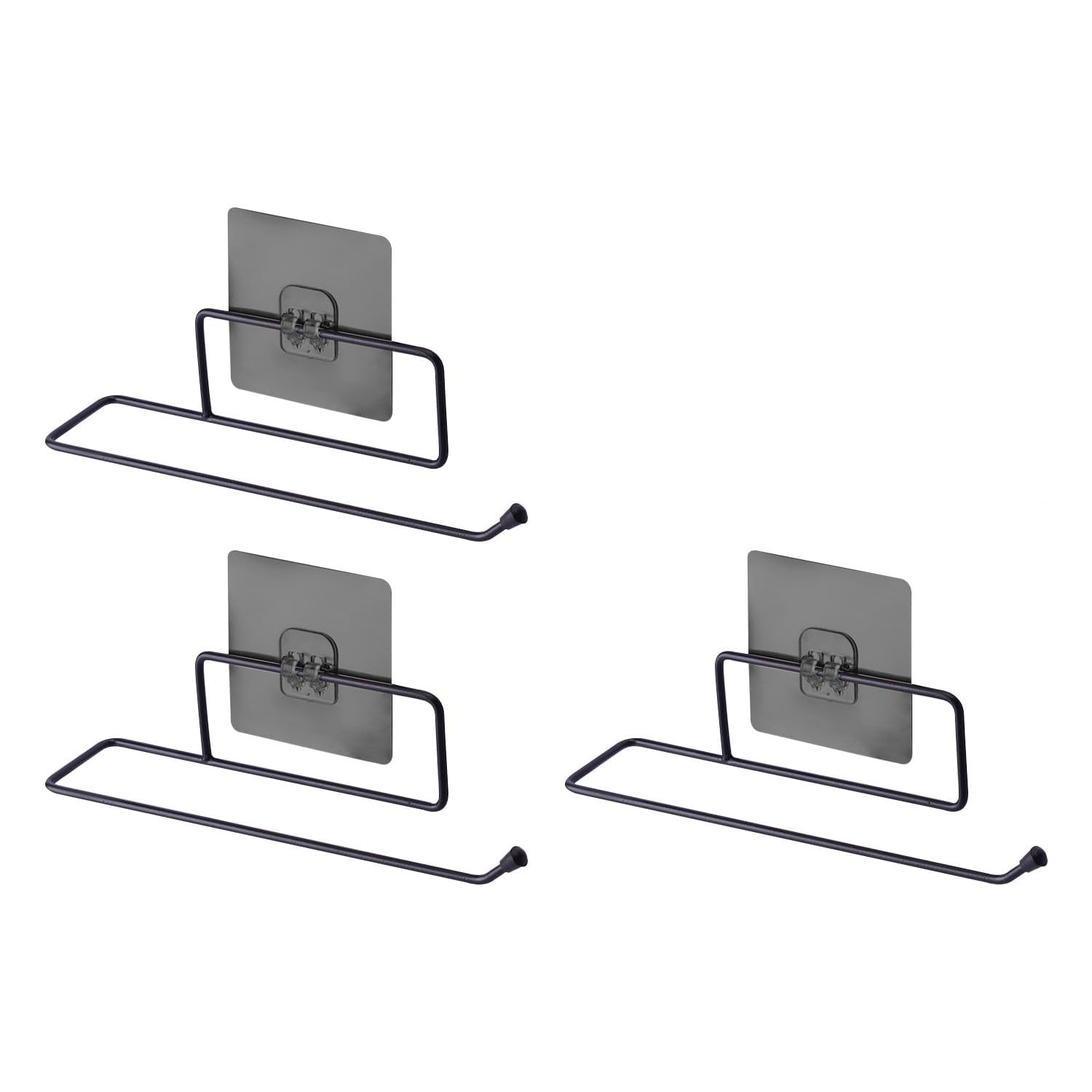 Global Local Tissue/Kitchen Towel Holder Toilet Tissue Paper Roll Holder/Towel Hanger for Bathroom Self Adhesive Tissue Paper Holder Kitchen Bathroom Accessories/Organiser (Pack of 3) (B0CBFMWVWD) Amazon Price History, Amazon Price Tracker