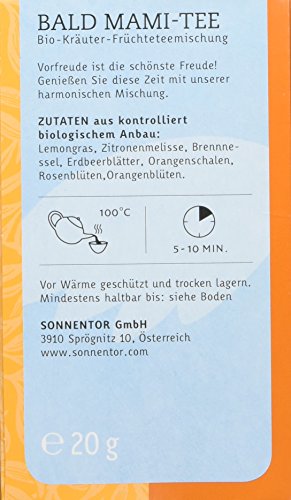 Schwangerschaftstee Sonnentor Bald Mami-Tee Bio-Bengelchen Teebeutel 2er Pack