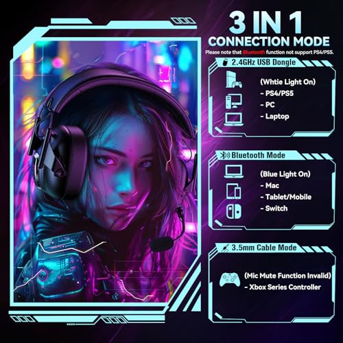 YPBDAN YP-1 Wireless Gaming Headset の商品画像 4