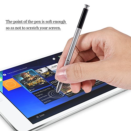 Stylus,Stylus Pen Universal Replacement Electromagnetic Stylet Touch Pen,Digital Pens Computer Input Devices Stylus for Galaxy Note 5(Gray) - Thumbnail 7
