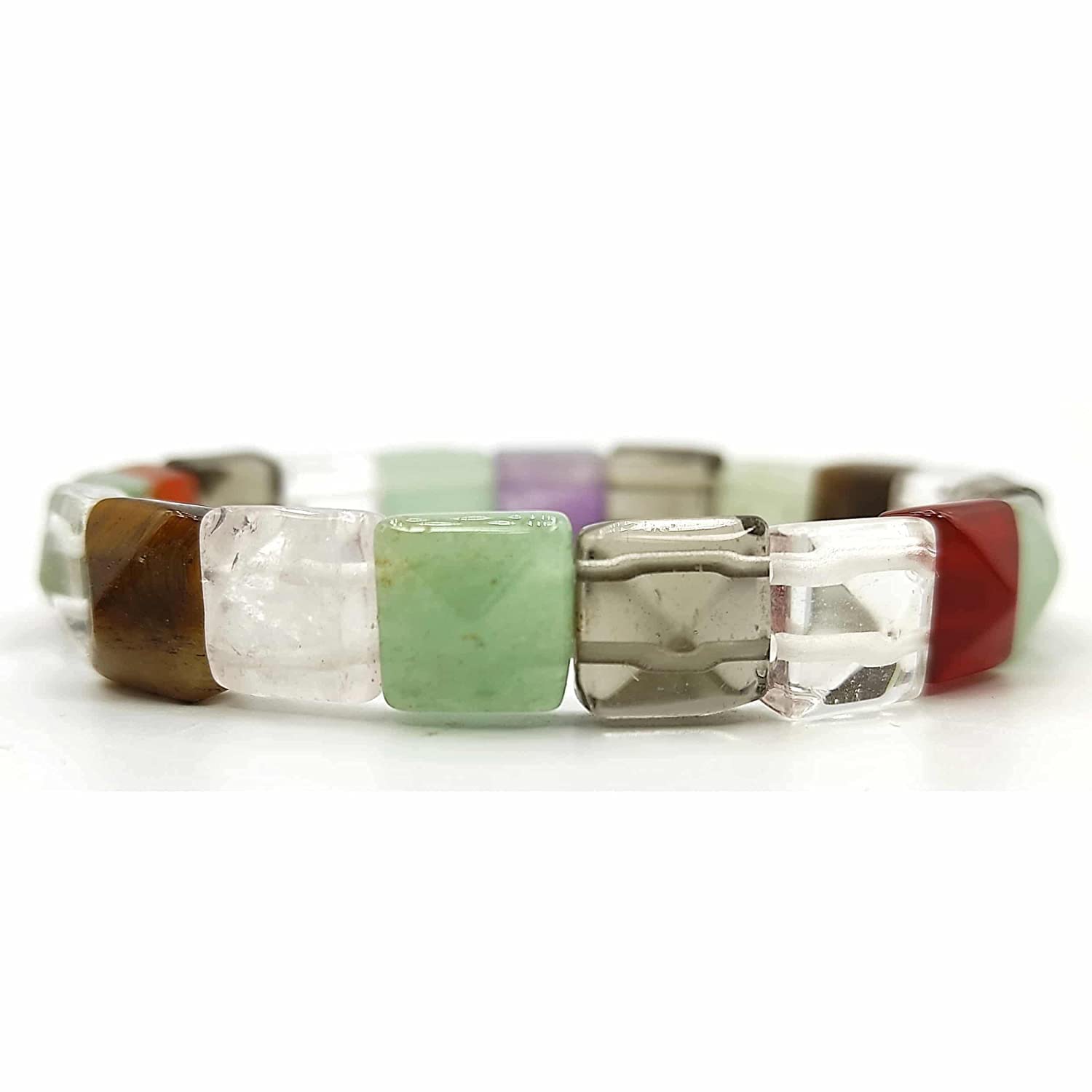 AFIYA SQUARE PYRAMIND BEADS Natural Reiki Feng-Shui Healing Crystal Gem Stone Beads Bracelets. (B09NW14112) Amazon Price History, Amazon Price Tracker