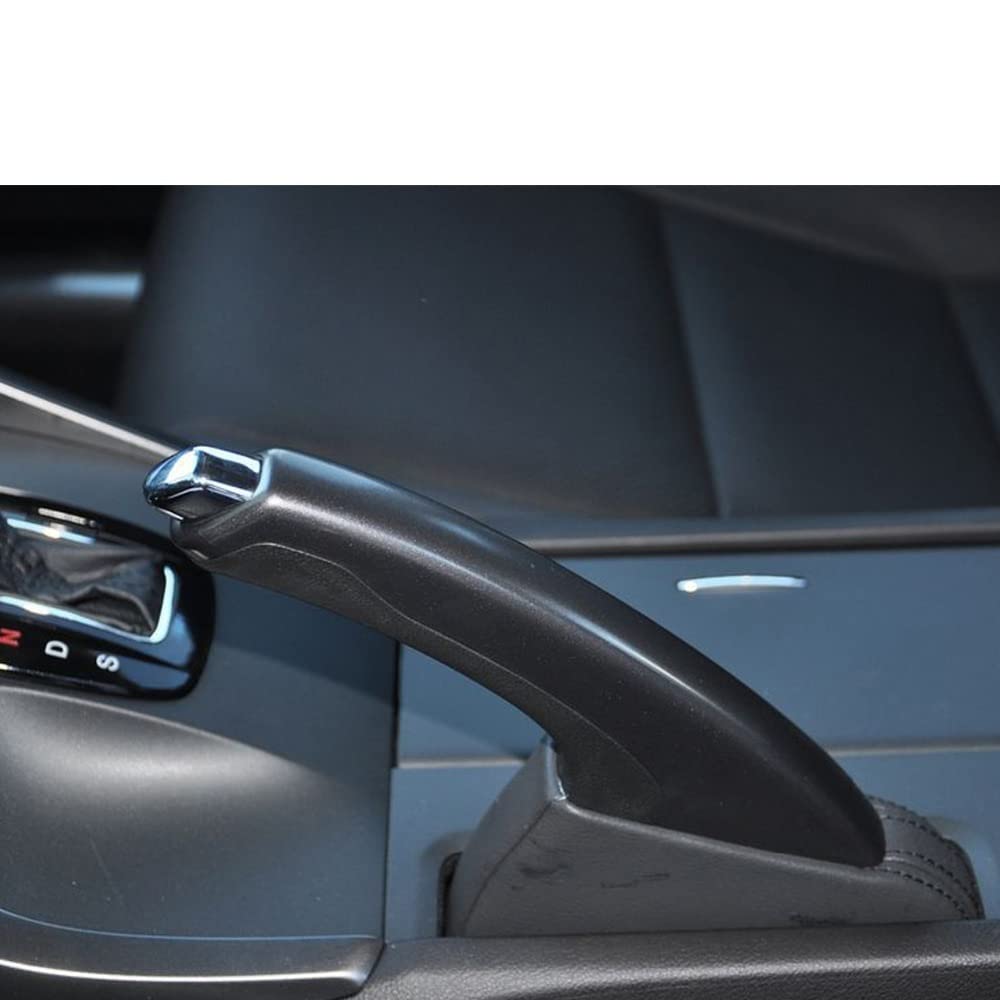Handbremsengriffe Autohandbremsabdeckung Hülle Fit Use for Honda Spirior 2009-2013 Echtes Leder Auto Handbremsgriffe Abdeckung (Color : Red)