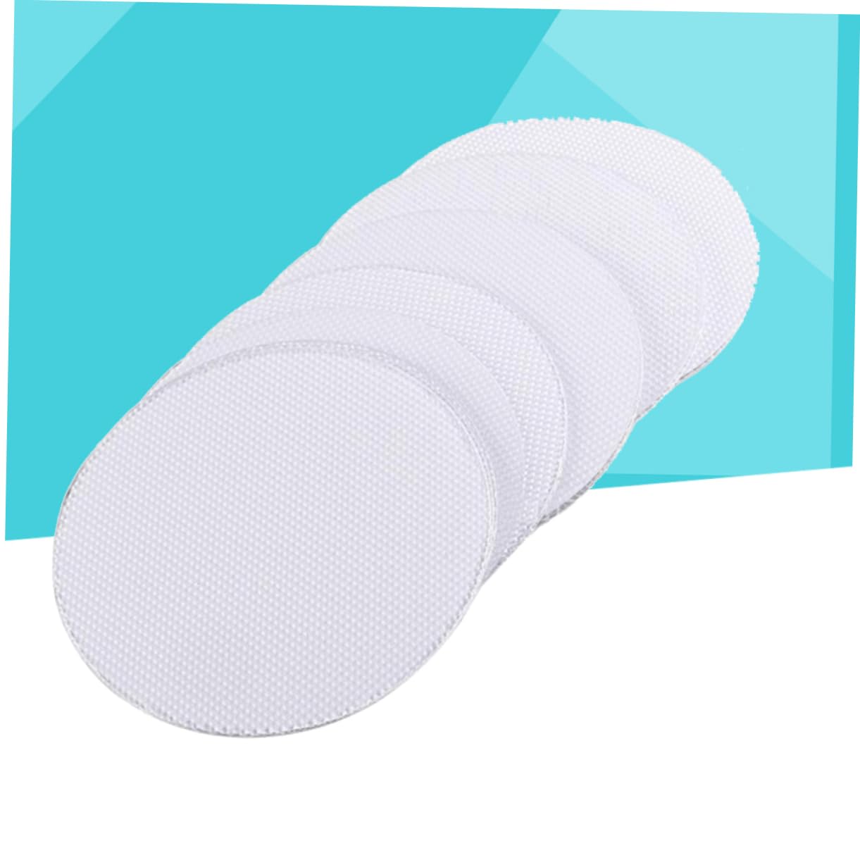 WOONEKY 60 Piezas calcomanías de Forma Redonda Adhesivos para bañera Antideslizante bañera Adhesivos Antideslizantes para bañera Tiras de Seguridad para el baño Antideslizante
