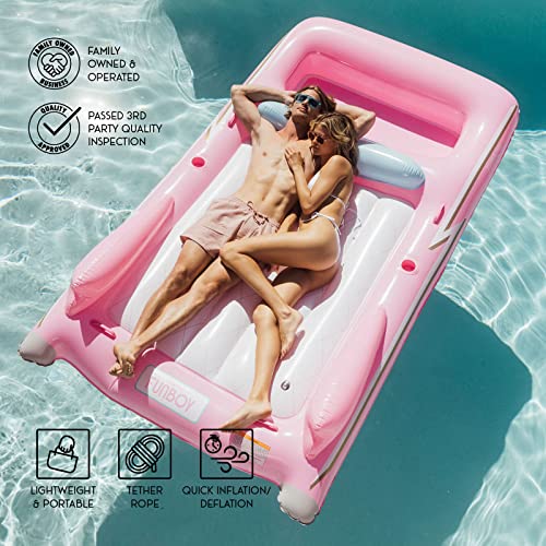 FUNBOY Pink Retro Convertible Car Pool Float with 2 Cup Holders by FUNBOY - Image 8