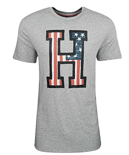Tommy Hilfiger Short Sleeve Crew Neck Flag Graphic T-Shirt