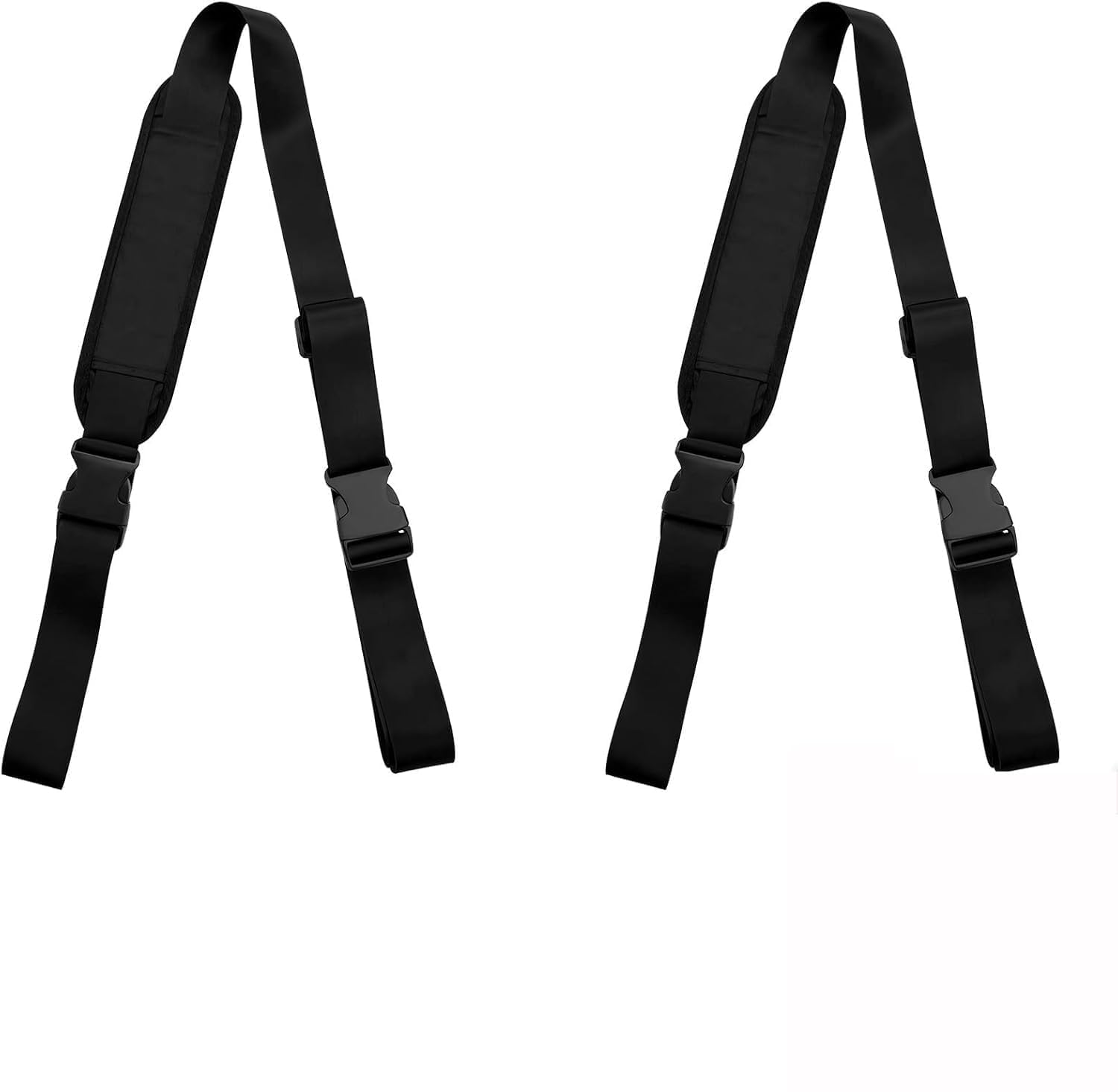 Correas de transporte antideslizantes ajustables para draisianas, bicicletas y sillas plegables | Juego de 2