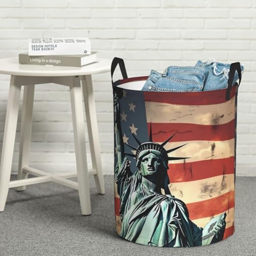 Panier à linge pliable et imperméable grand format avec poignées robustes