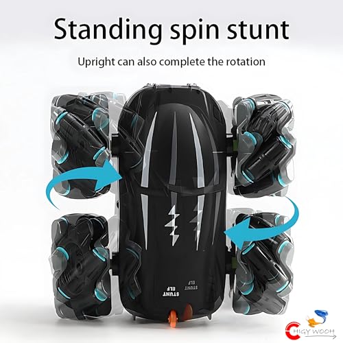 Image of Remote Control Stunt Spray Car for Kids | High Speed Racing with Mist Spray Action | 360 Rotating Dual Sided Off Road Vehicle | Remote Control Extreme Drift Car for Kids & Adults