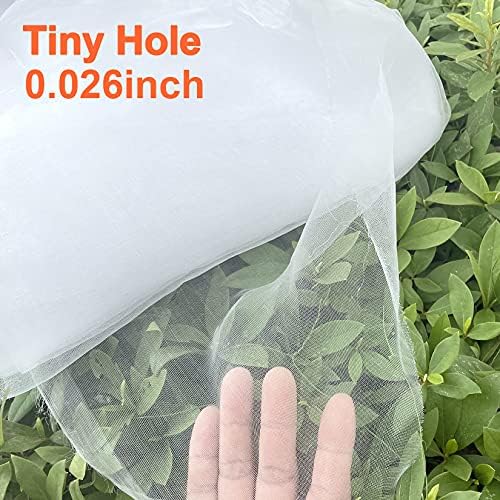 Garden Netting 2.5m x 7.5m Garden Vegetable Plant Protect Mesh Netting Grow Tunnel Fine Mesh