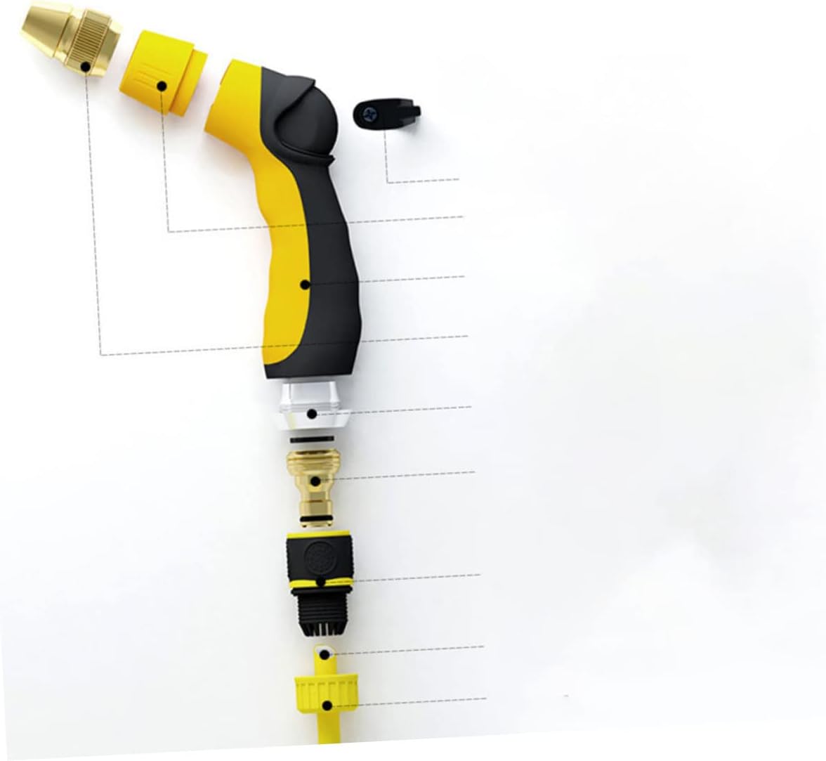 Quick fittings,Water Hose Nozzle 10 Pcs Water Joints Quick Release Connect Kit Quick Release Kit Irrigation Connector Waterpipe Adaptors, 3x3x3cm, Yellow