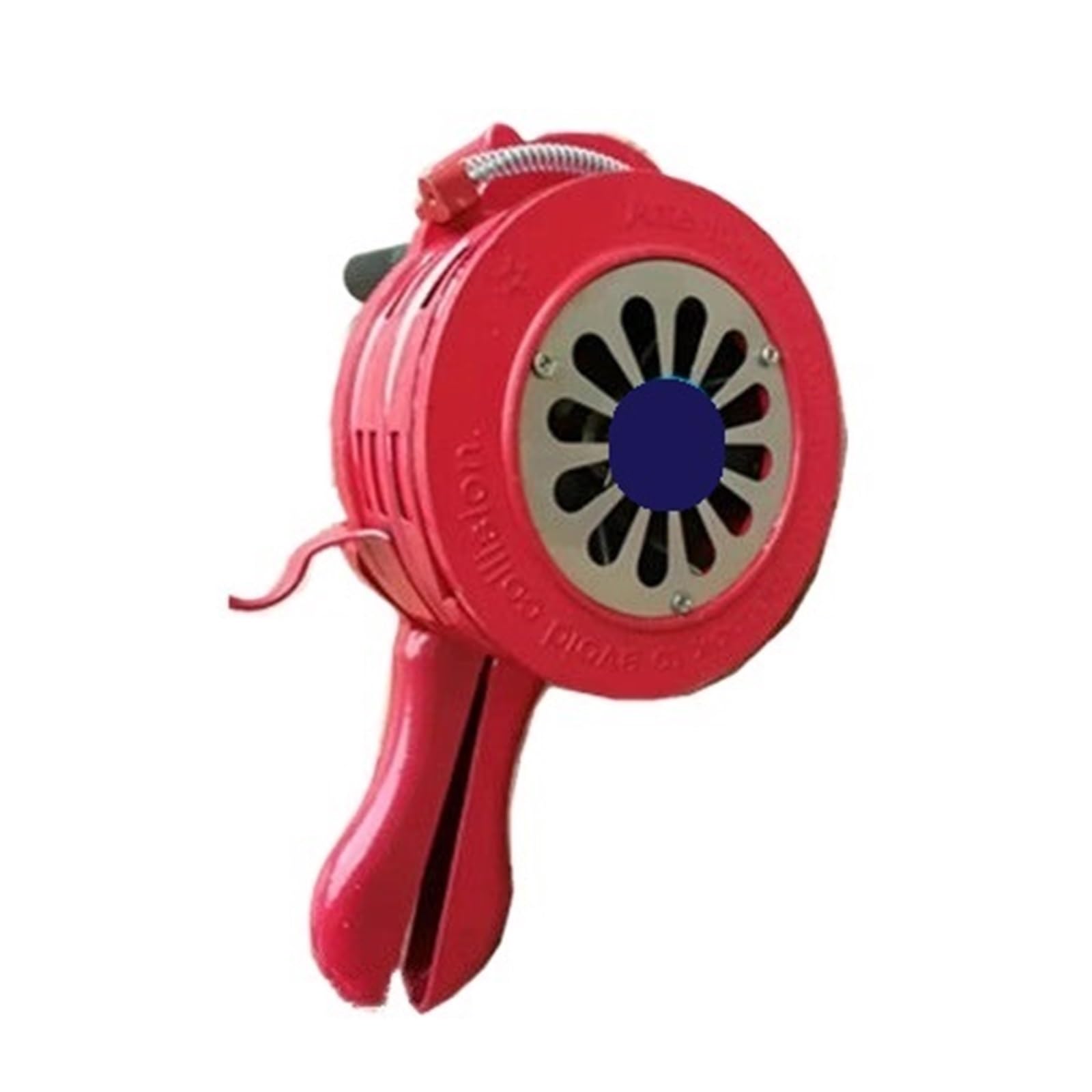 AMZBNEIDI Stainless Steel Hand Meat Grinder for Home Use, Aluminium Alloy Hand Crank Air Raid Siren Multicolor(Red)