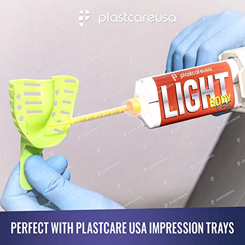 Dental Impression Trays Large Upper - Autoclavable Perforated Impression Tray Set - Size Number 1 (Bag Of 12) By Plastcare Usa #TOP5