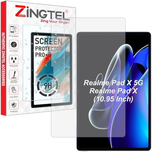 Image of Matte Screen Guard Compatible With Realme Pad X, Realme Pad X 5G Tab (10.95 inch Inch Tablet) Flexible Anti Glare Matte Screenguard Not a Tempered Glass Screen Protector