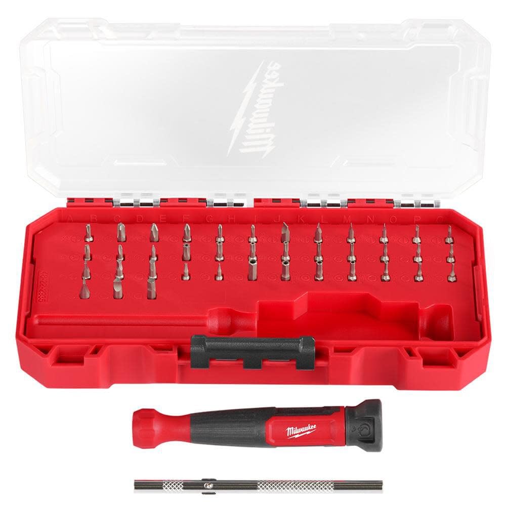Milwaukee Elettrico - Cacciavite di precisione multi-punta 39 in 1