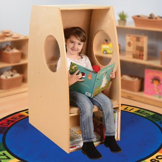 Constructive Playthings Nestled Nook for Children, Cozy Sensory Retreat, Durable Classroom Furniture for Schools, Daycares & Learning Spaces