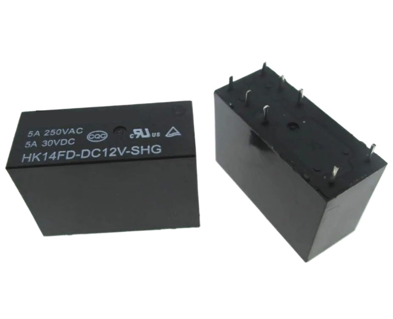 Relais 12V HK14FD-DC12V-SHG à haute isolation 5A pour carte électronique
