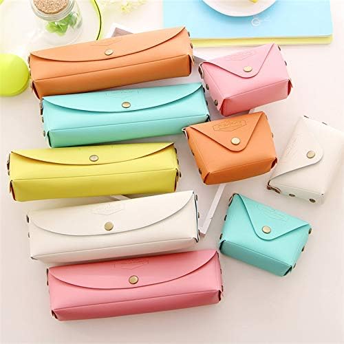 ZAIONE Faux Leather Sheets Bundle : 8pcs 8"x12" (21cmx30cm) A4 Macarons Candy Series Fabric Pastel Colors for Earring Bows Making DIY Crafts