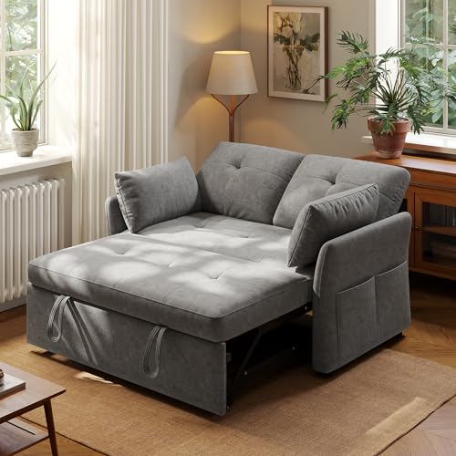 Klappbares Schlafsofa Mit Verstellbarer Rückenlehn Produktbild-Vorschau 4