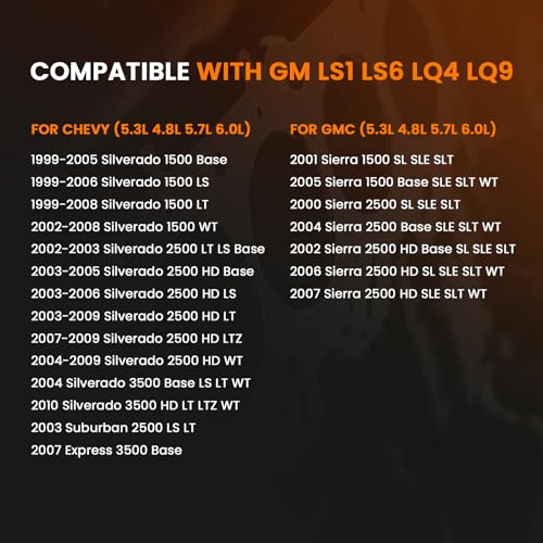 Image of GEN 3 III LS Gasket Set Kit & LS Head Gaskets Compatible with 1999-2010 GM Chevy Silverado GMC Sierra 1500 2500 Engine LS1 LS6 LQ4 LQ9 4.8L 5.3L 5.7L 6.0L Replace#12551933 12611384 12558178