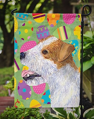Drapeau Jack Russell Terrier de Pâques multicolore Caroline's Treasures SS4849GF