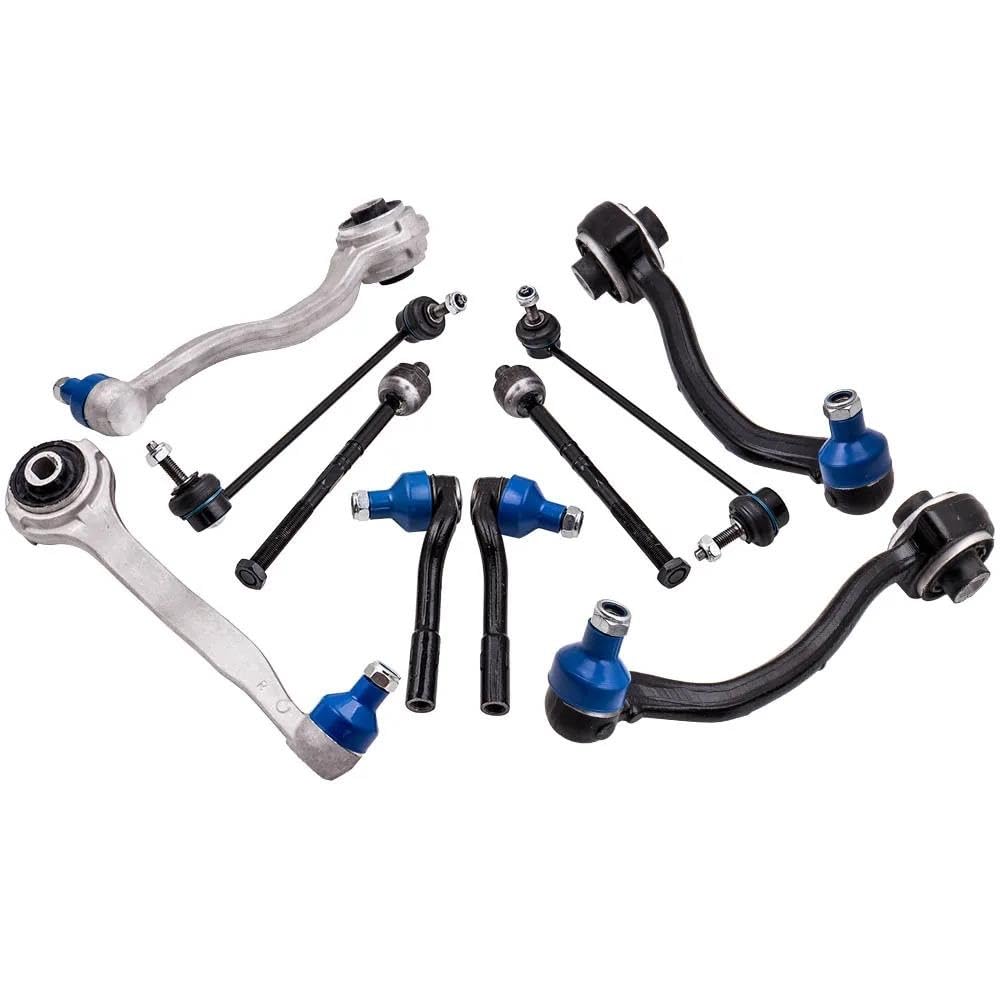 Braccetto Sospensione Kit Braccio Oscillante Anteriore Per Mercedes Per Benz Classe C W203, Tirante, 10 Pezzi