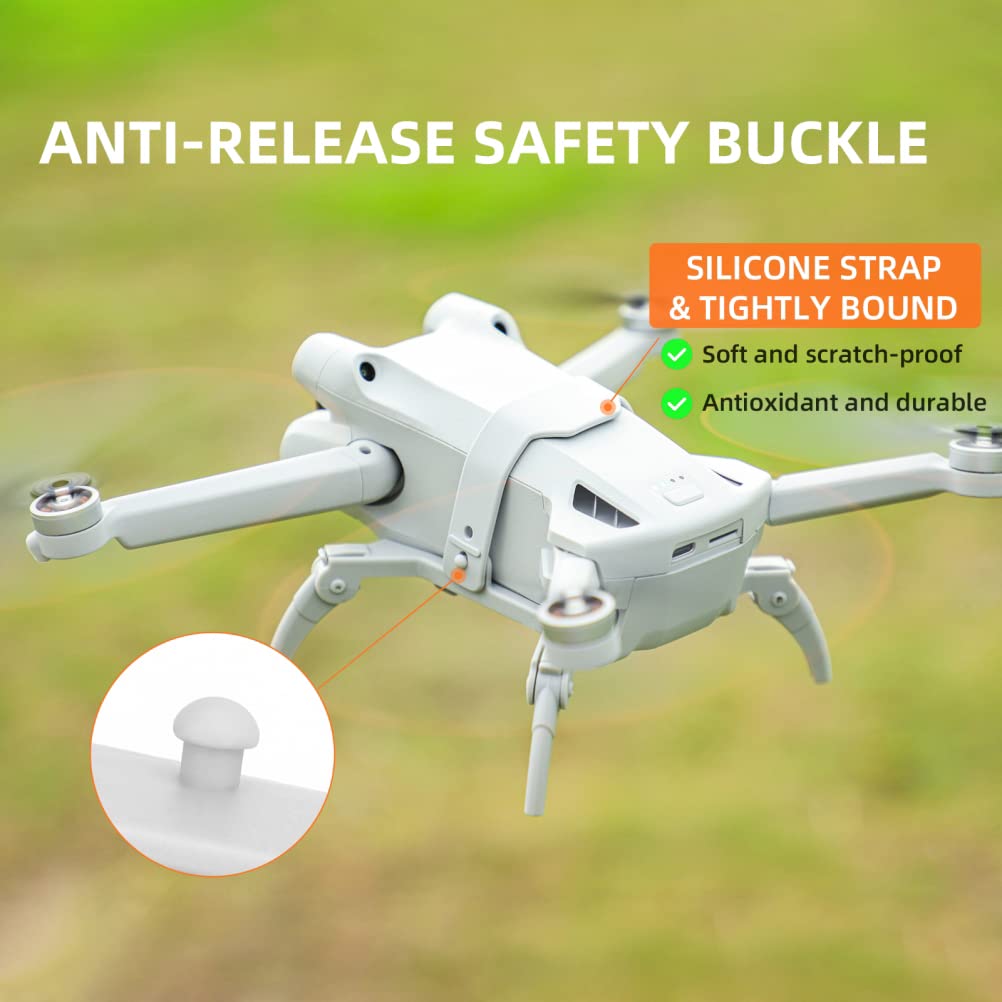 Mini 3 Pro, gambe di atterraggio compatibili con Mini 3 Pro, drone pieghevole, prolunga dell'altezza, piedini di atterraggio
