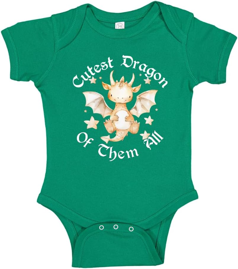 Cutest Dragon Baby One Piece Or Toddler T-Shirt Cute Little Dragon Baby Clothes