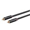 Monoprice Onix Series Digital Coaxial Audio/Video RCA Subwoofer CL2 Rated Cable, RG-6/U 75-ohm 25ft Black Monoprice Onix Series Digital Coaxial Audio/Video RCA Subwoofer CL2 Rated Cable, RG-6/U 75-ohm 25ft Black