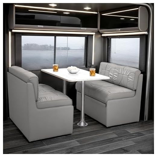 Qualitex RV Dinette, Bed with Storage