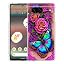 Blue Butterfly Flowers Rose
