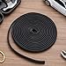 Nuanchu 19.68 Ft Rubber Strip for Car Roof Rack Crossbar Sealing Replacement Parts for Reducing Wind Resistance and Noise Reduction Fit for Cross Bars Racks on Car Top